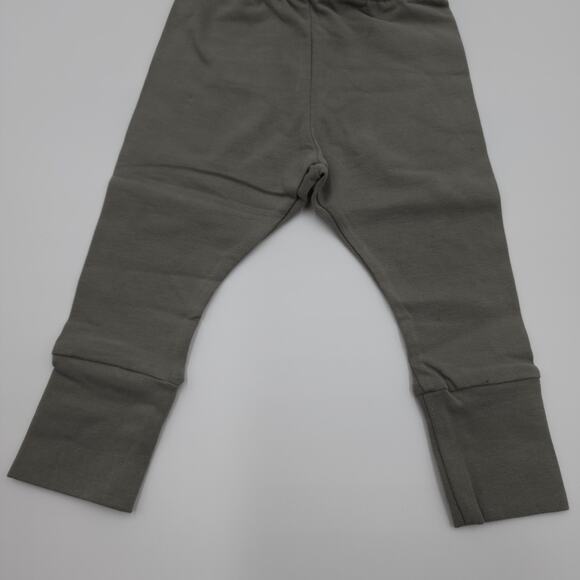 The Simple Folk The Ribbed Legging in Lead Gray Size 12/18 Months - Picture 2 of 6